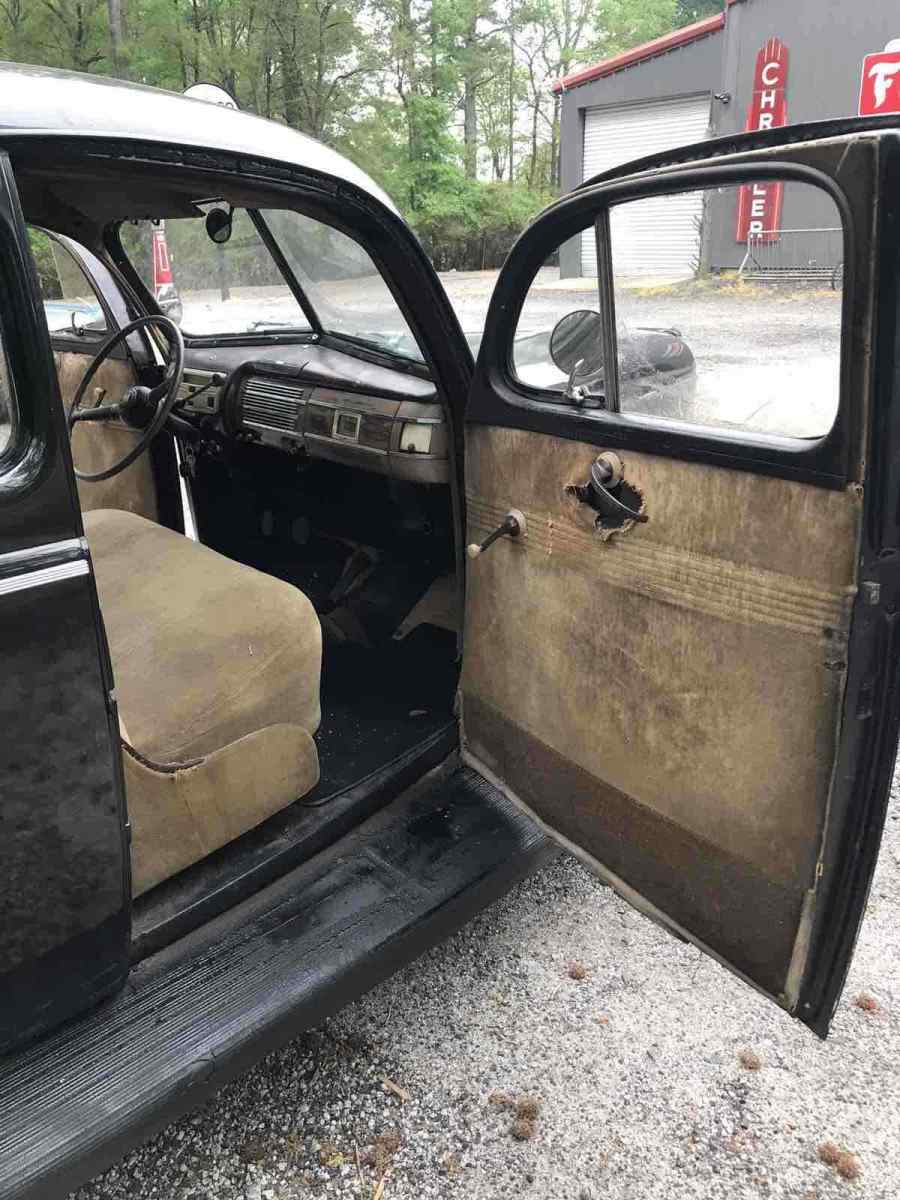 1940 Black Ford Coupe