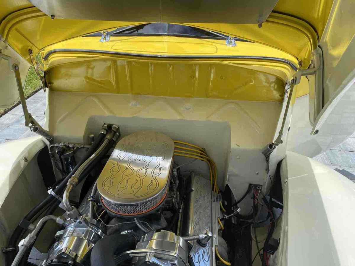 1940 Yellow Ford Coupe Coupe