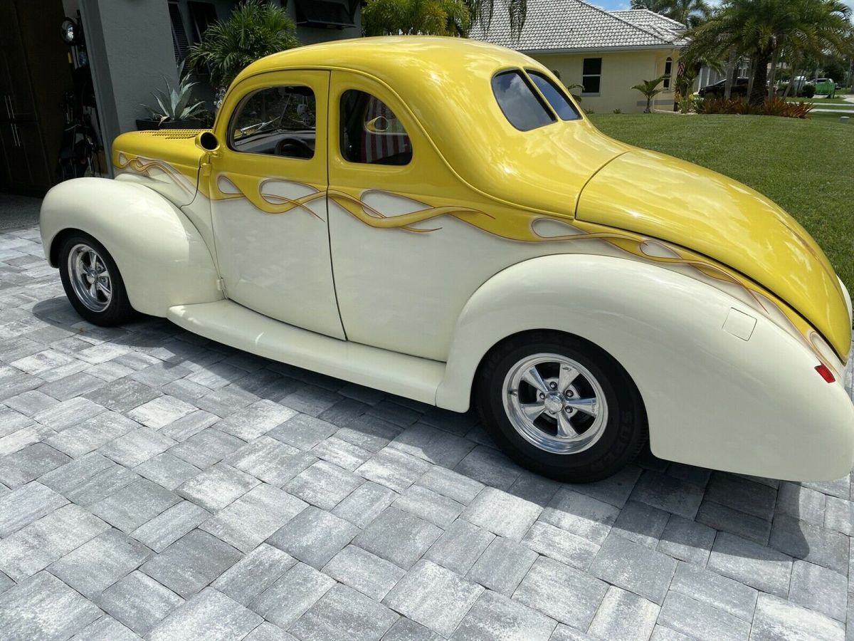 1940 Yellow Ford Coupe Coupe