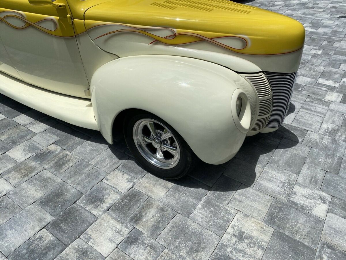 1940 Yellow Ford Coupe Coupe