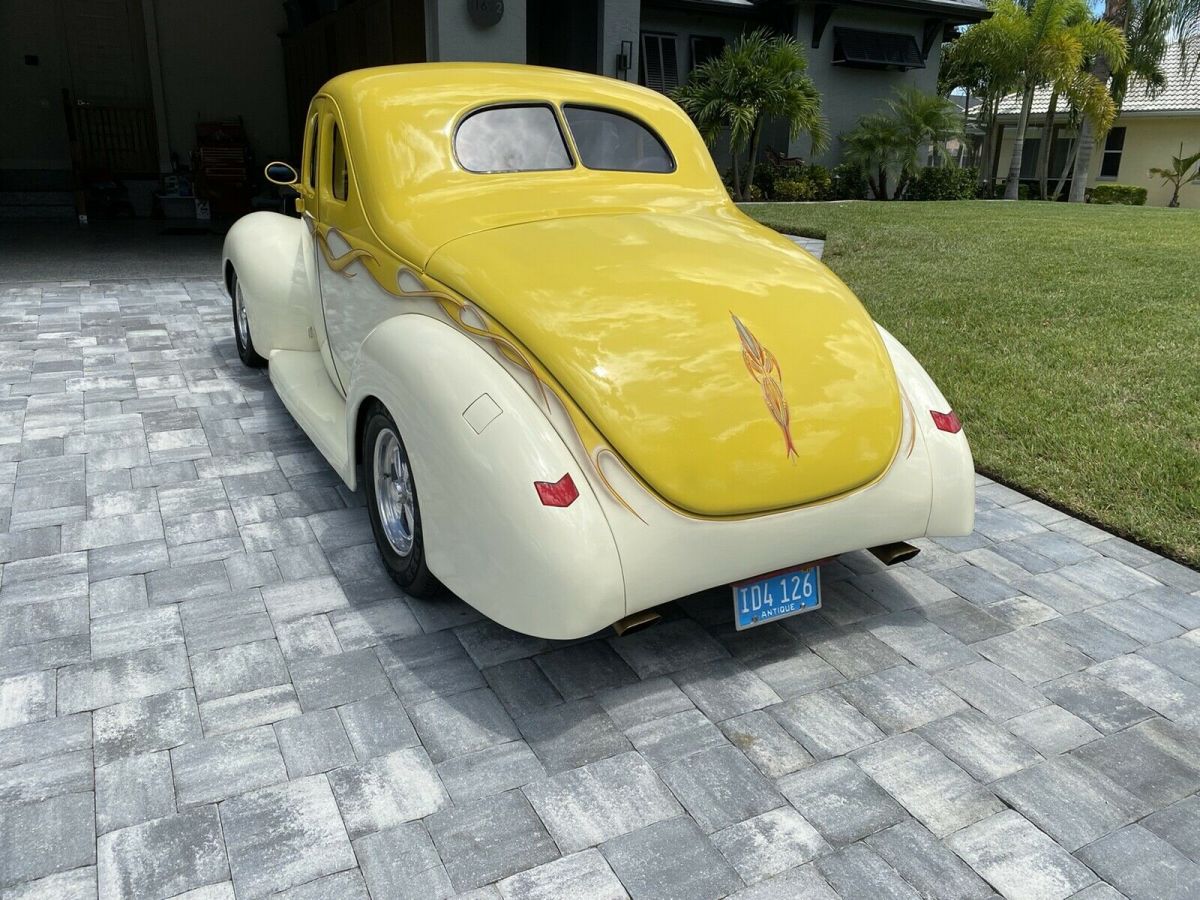 1940 Yellow Ford Coupe Coupe