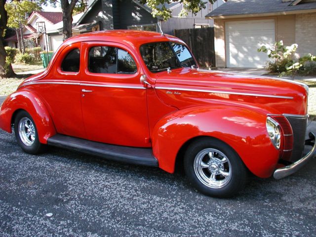 1940 Orange Ford Other Coupe