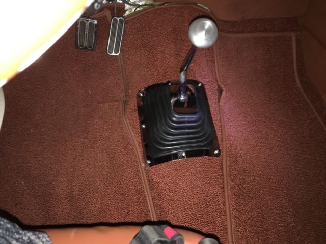 1940 Blue Ford Deluxe Coupe