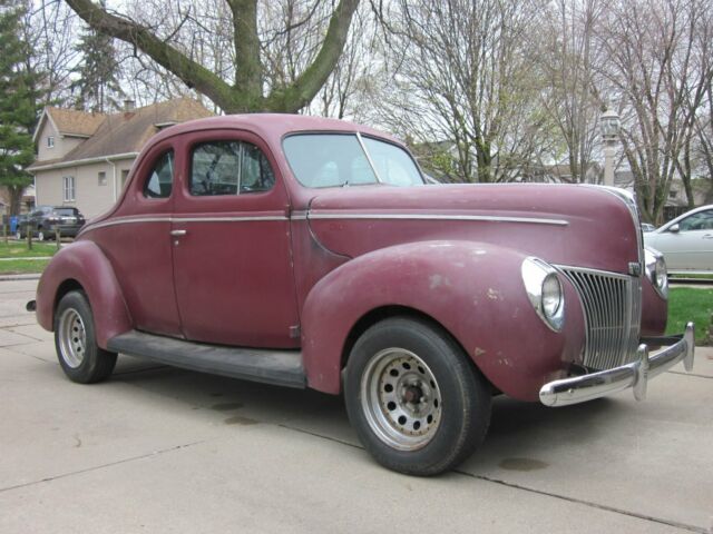 1940 Burgundy Ford Other Coupe