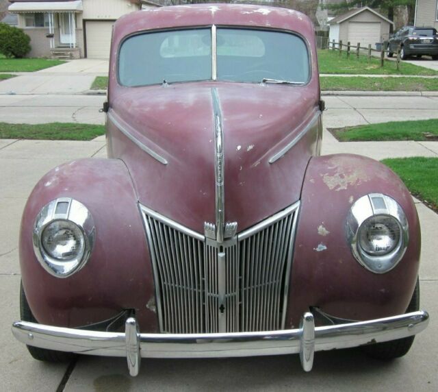 1940 Burgundy Ford Other Coupe