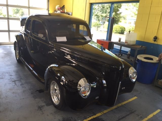 1940 Black Ford Street Rod