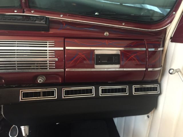 1940 Burgundy Ford Coupe Coupe