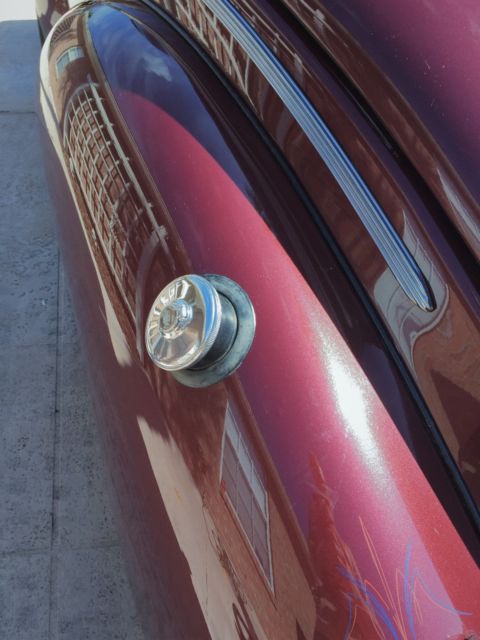 1940 Burgundy Ford Coupe Coupe