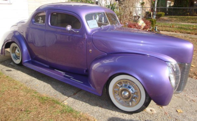 1940 Pearlized Purple Ford Custom Coupe 2 Door Coupe