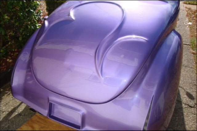 1940 Pearlized Purple Ford Custom Coupe 2 Door Coupe