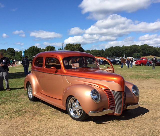 1940 Copper & Champaigne Ford Deluxe Sedan