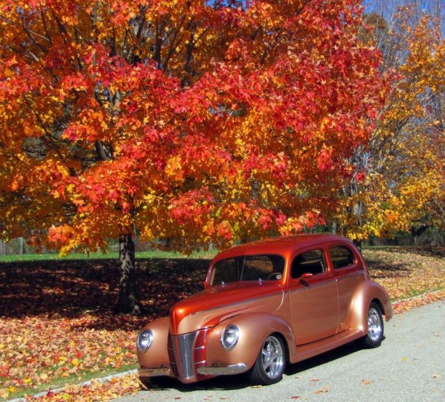 1940 Copper & Champaigne Ford Deluxe Sedan