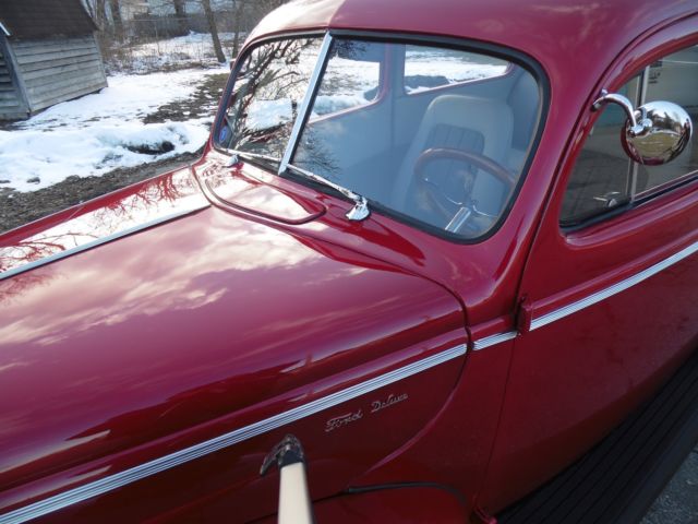 1940 Burgundy Ford Other Sedan