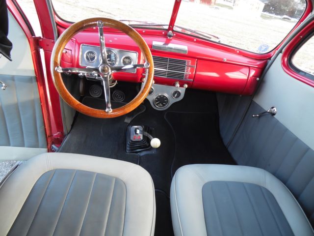 1940 Burgundy Ford Other Sedan