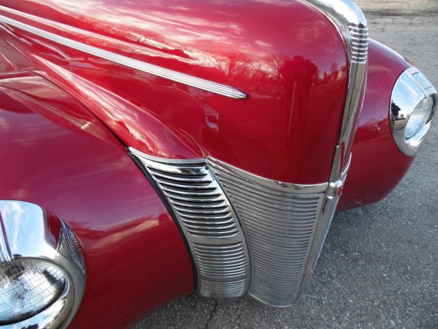 1940 Burgundy Ford Other Sedan