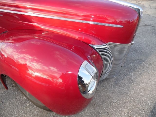 1940 Burgundy Ford Other Sedan