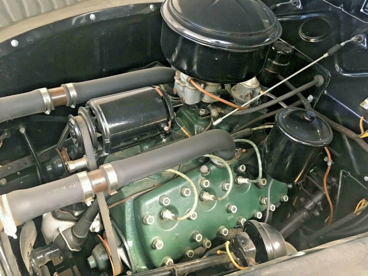 1940 Black Ford Deluxe Convertible