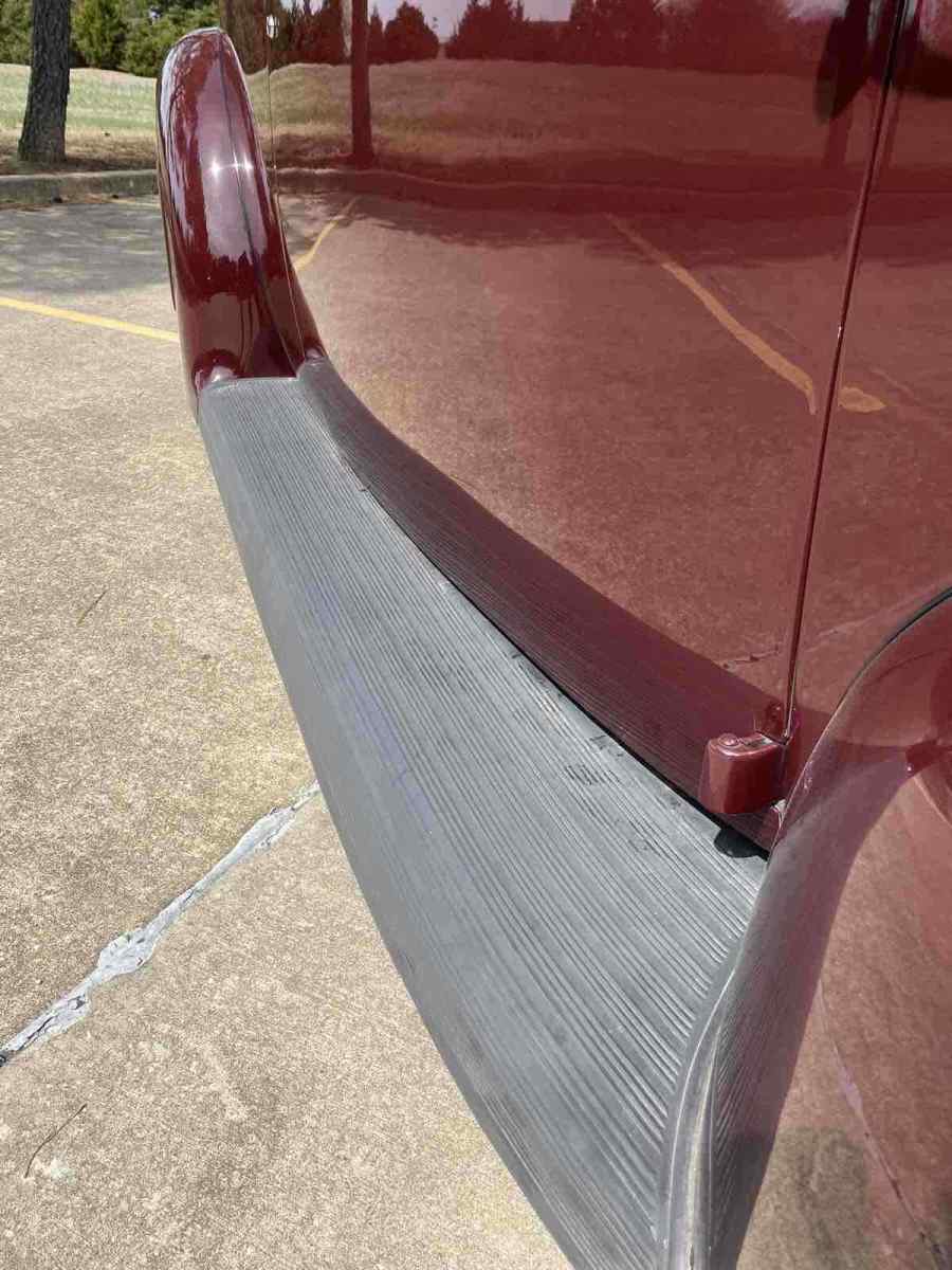 1940 Red Ford Deluxe Convertible