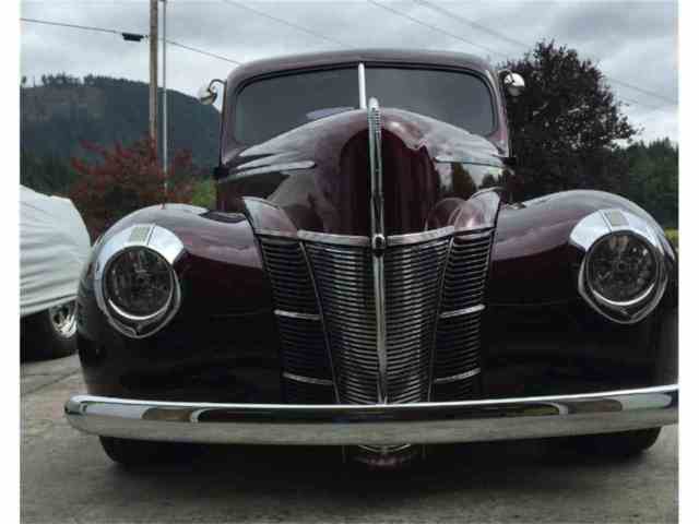 1940 House of Color Candy Apple Red Ford Deluxe Coup Coupe