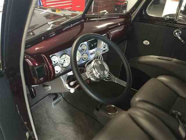 1940 House of Color Candy Apple Red Ford Deluxe Coup Coupe