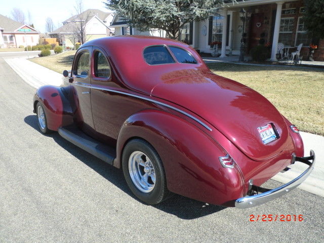 1940 BURGANDY Ford Other 2 DOOR COUPE