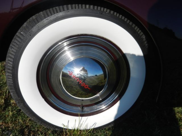 1940 Mandarin Maroon Ford Deluxe Coupe Coupe