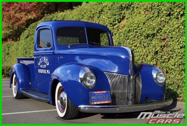 1940 Blue Ford F-100 Pickup Truck