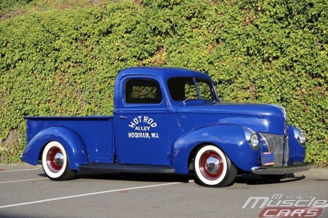 1940 Blue Ford F-100 Pickup Truck