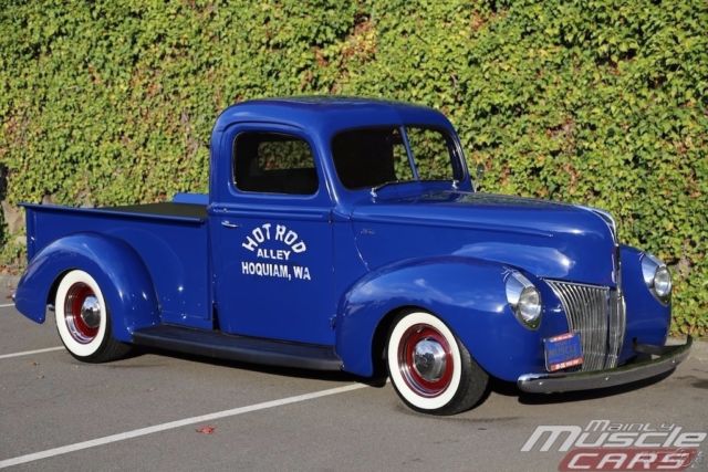 1940 Blue Ford F-100 Pickup Truck