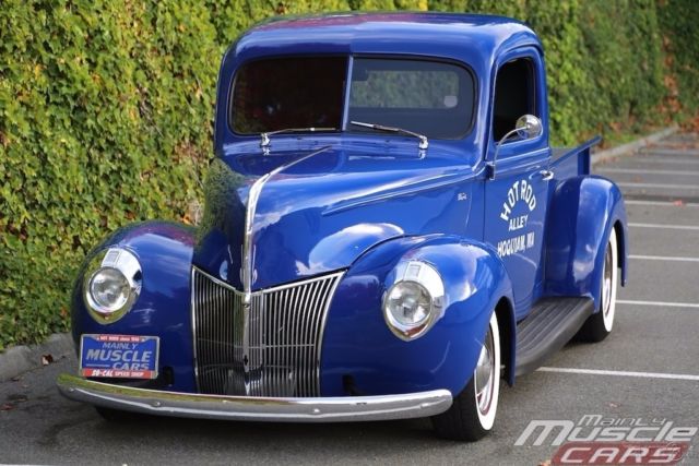 1940 Blue Ford F-100 Pickup Truck