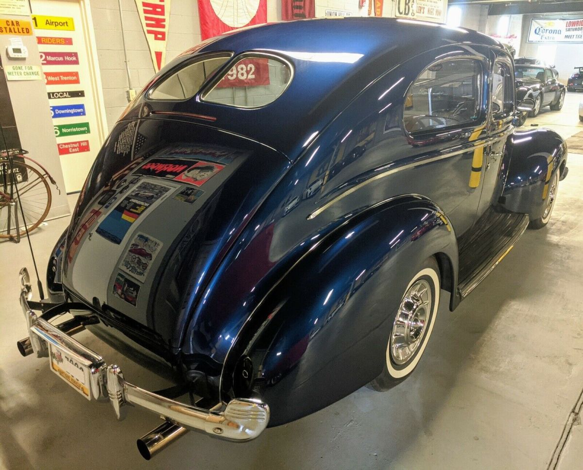 1940 Blue Ford Fordillac Coupe