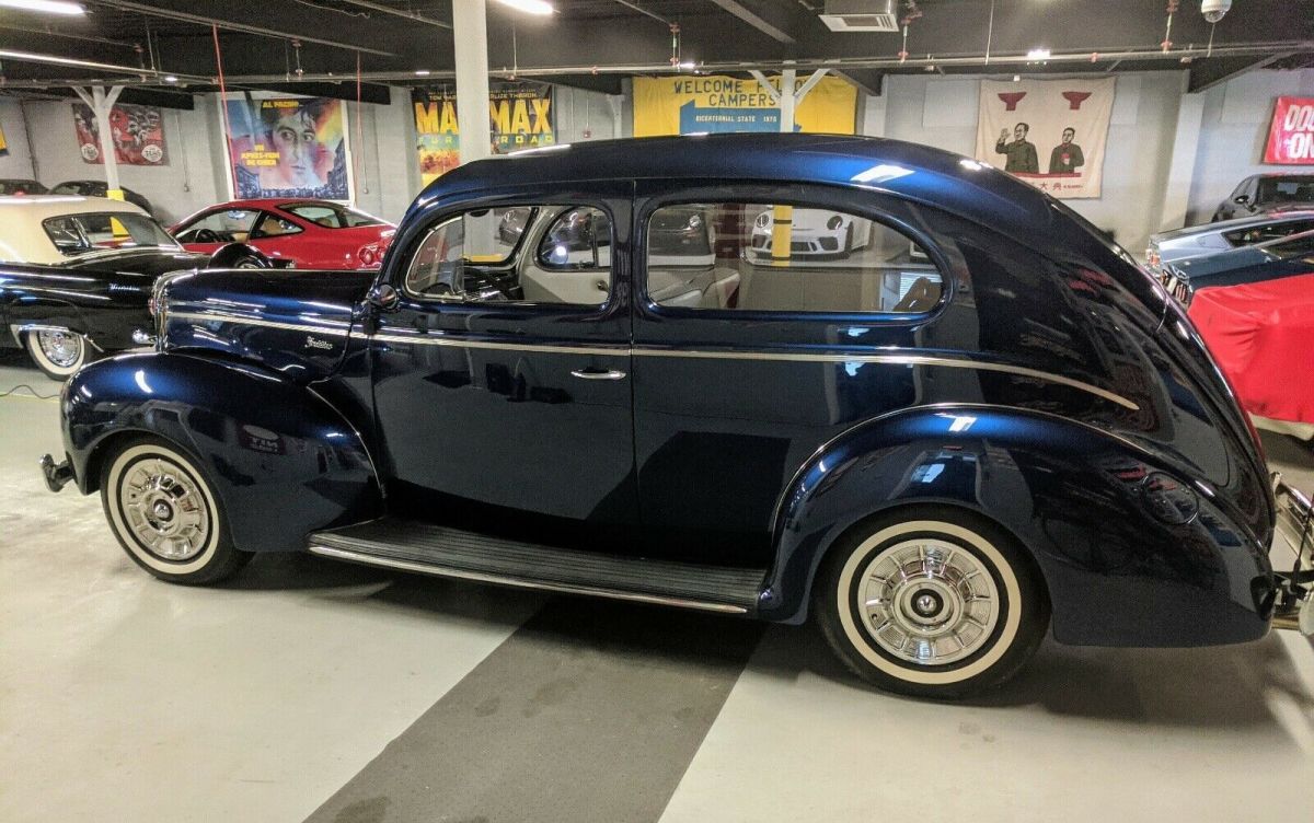 1940 Blue Ford Fordillac Coupe