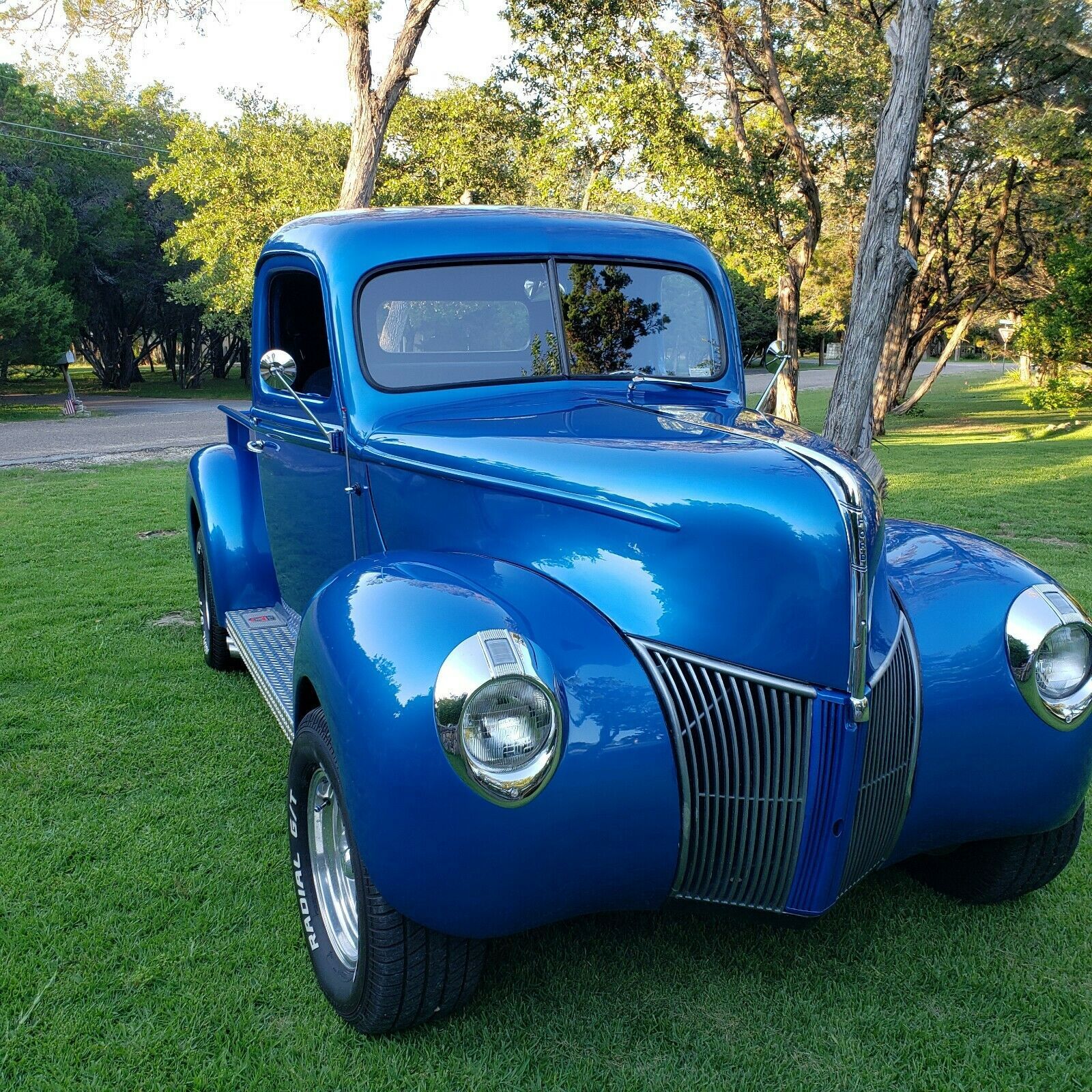 1940 Blue Ford 1/2 Ton Pickup Standard Cab Pickup