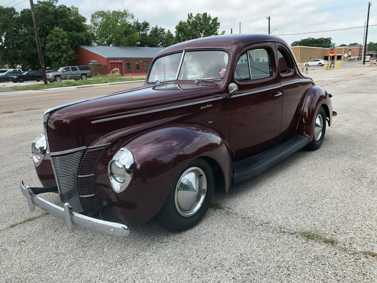 1940 Burgundy Ford Other Coupe