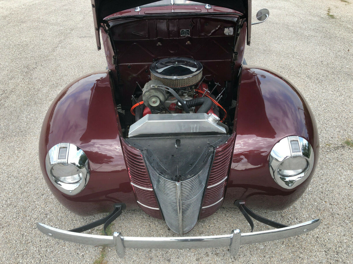 1940 Burgundy Ford Other Coupe