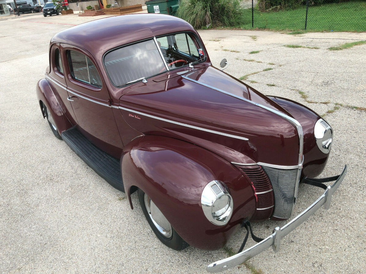 1940 Burgundy Ford Other Coupe
