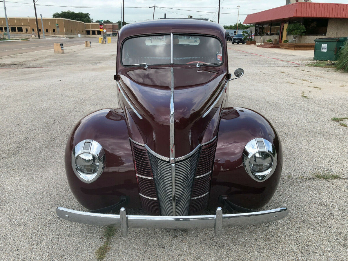 1940 Burgundy Ford Other Coupe