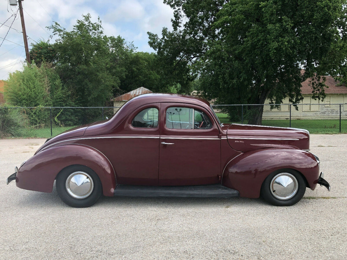 1940 Burgundy Ford Other Coupe