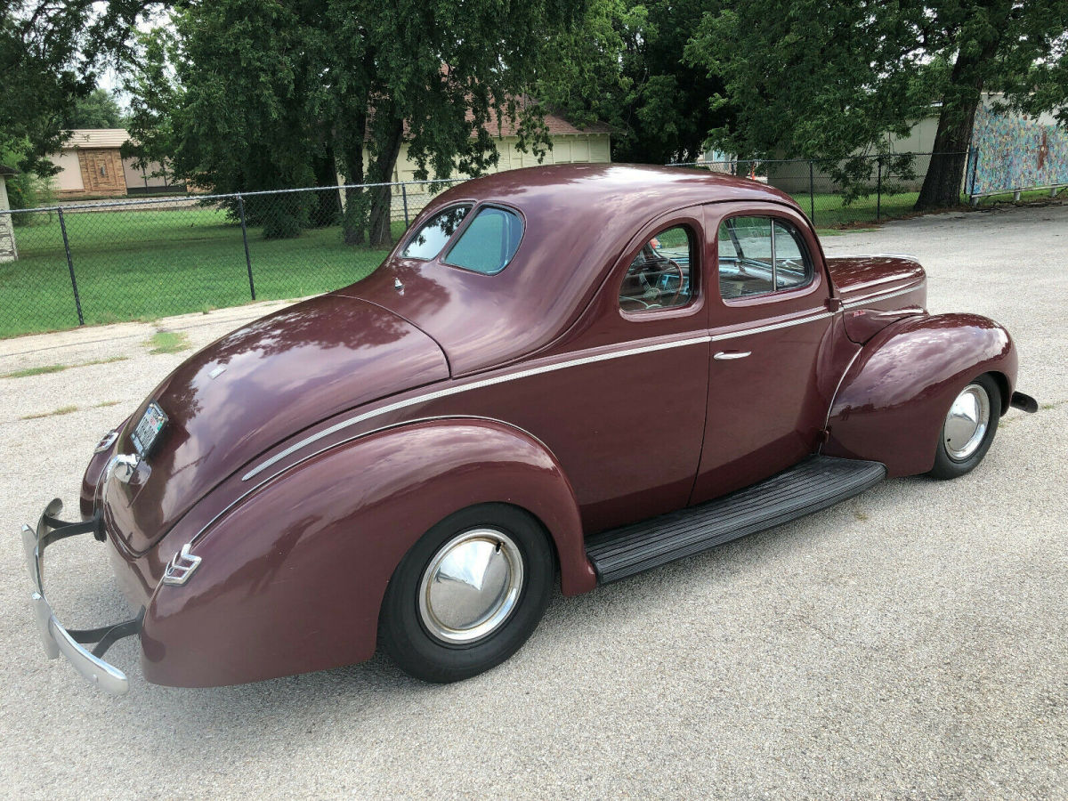 1940 Burgundy Ford Other Coupe