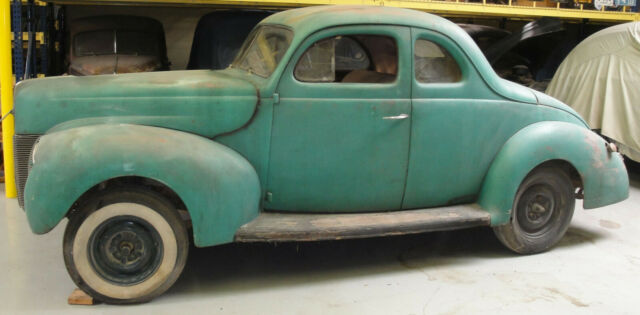1940 GREEN Ford COUPE COUPE