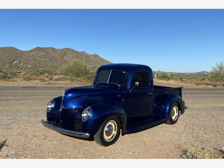 1940 Blue Ford Pickup