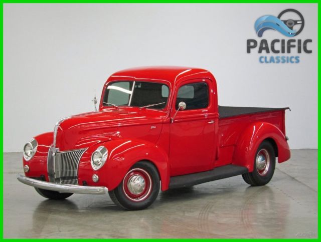 1940 Red Ford Other Pickup Truck