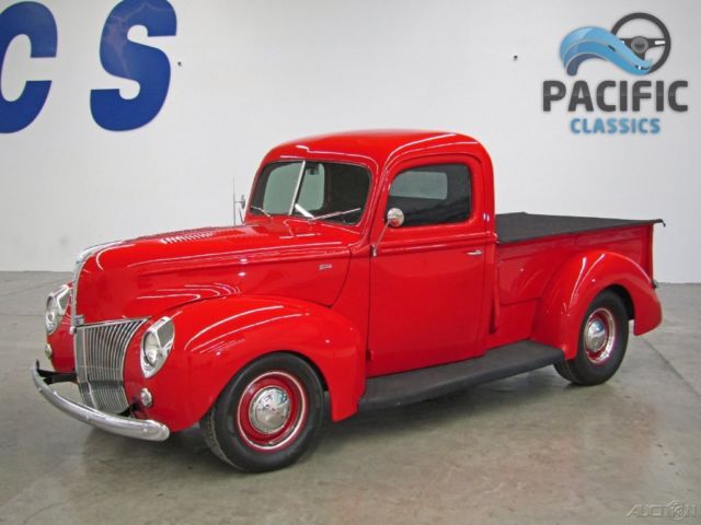 1940 Red Ford Other Pickup Truck
