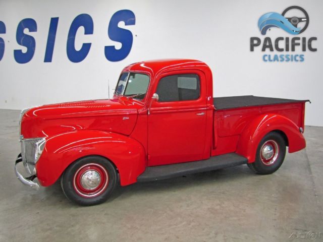 1940 Red Ford Other Pickup Truck