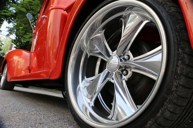 1940 Red Copper Ford pickup