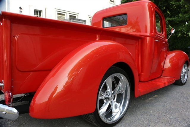 1940 Red Copper Ford pickup