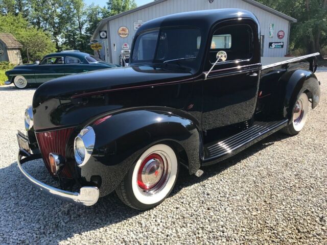 1940 Black Ford Other Pickups Cab & Chassis
