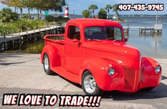 1940 Red Ford Other Pickups Pickup Truck
