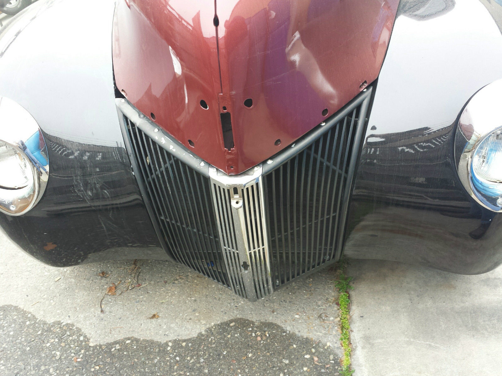 1940 Maroon and Black Ford Other Pickups
