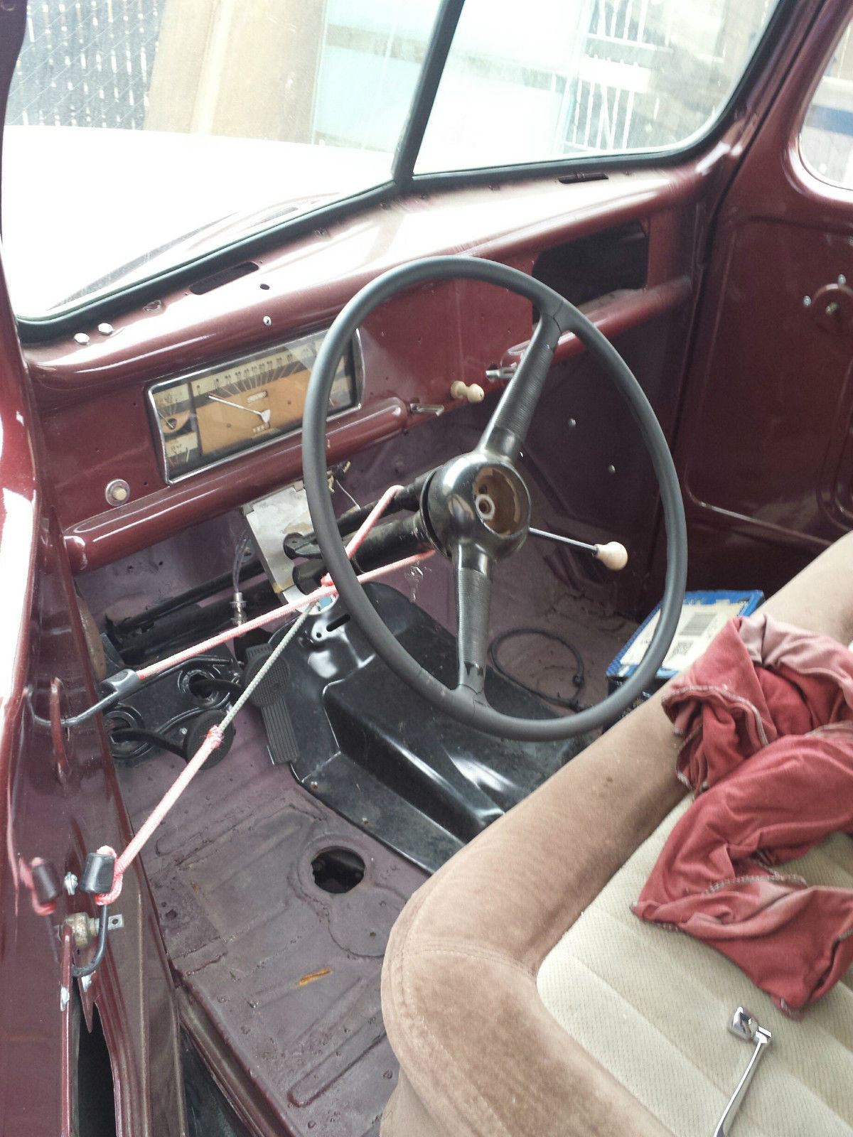 1940 Maroon and Black Ford Other Pickups